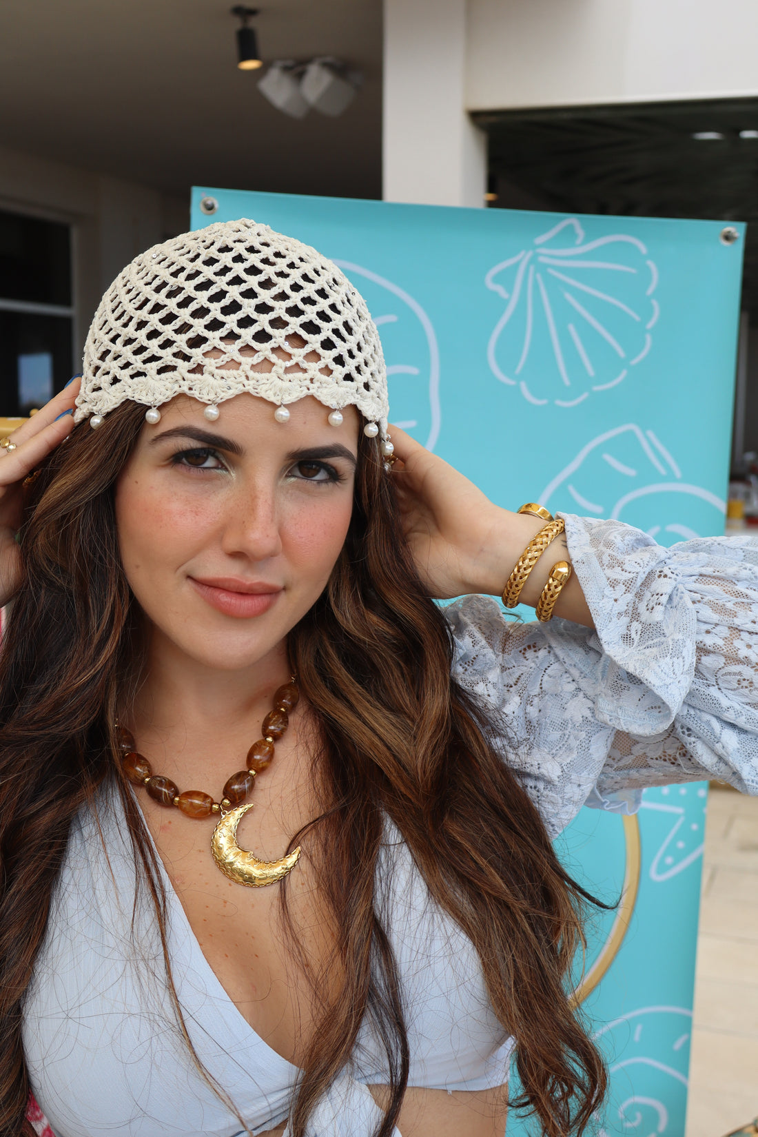 Perla Crochet Hat