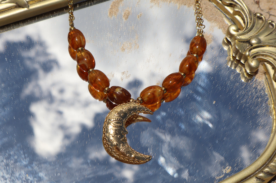 Moon necklace