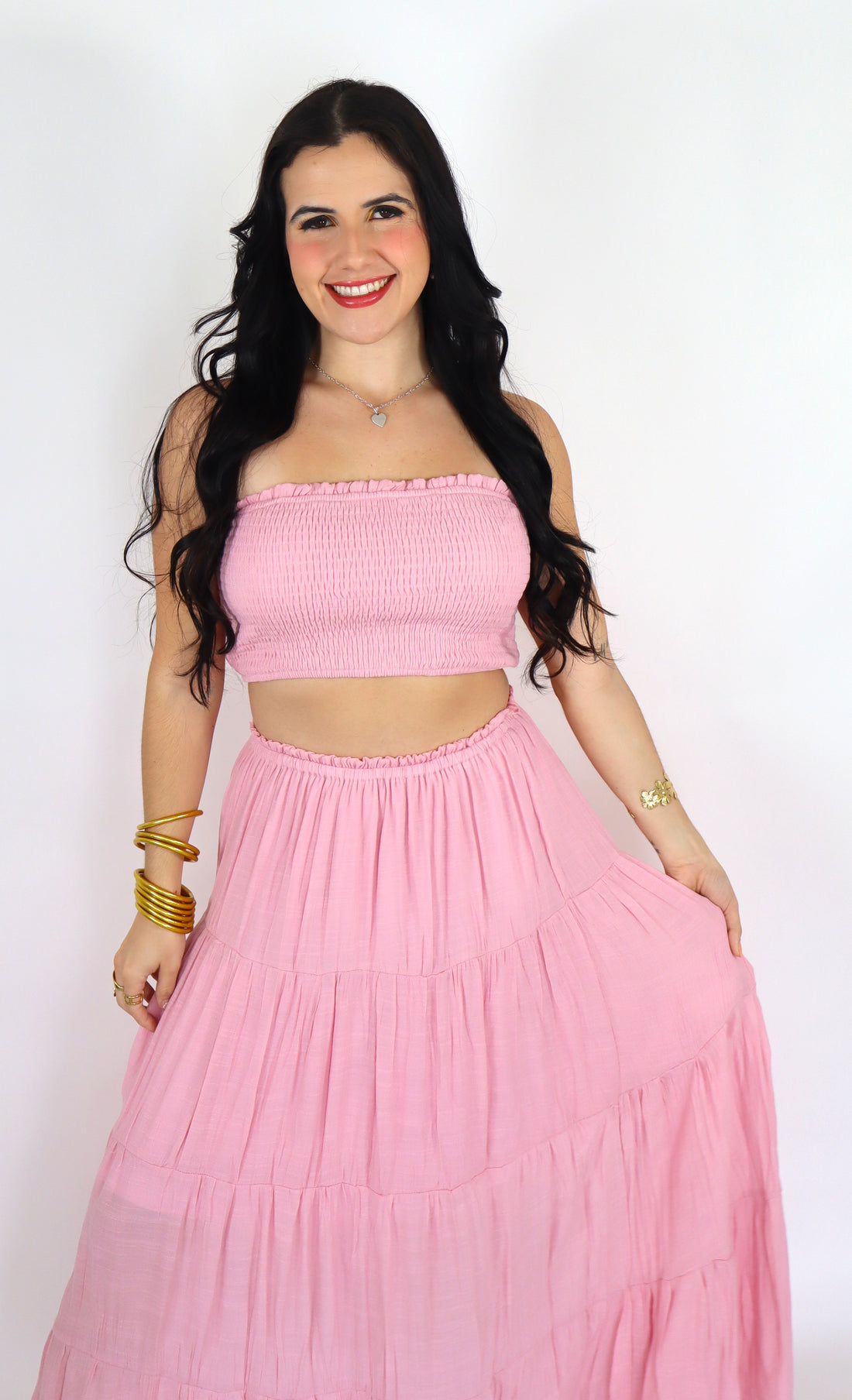 Dayanna Pink Set