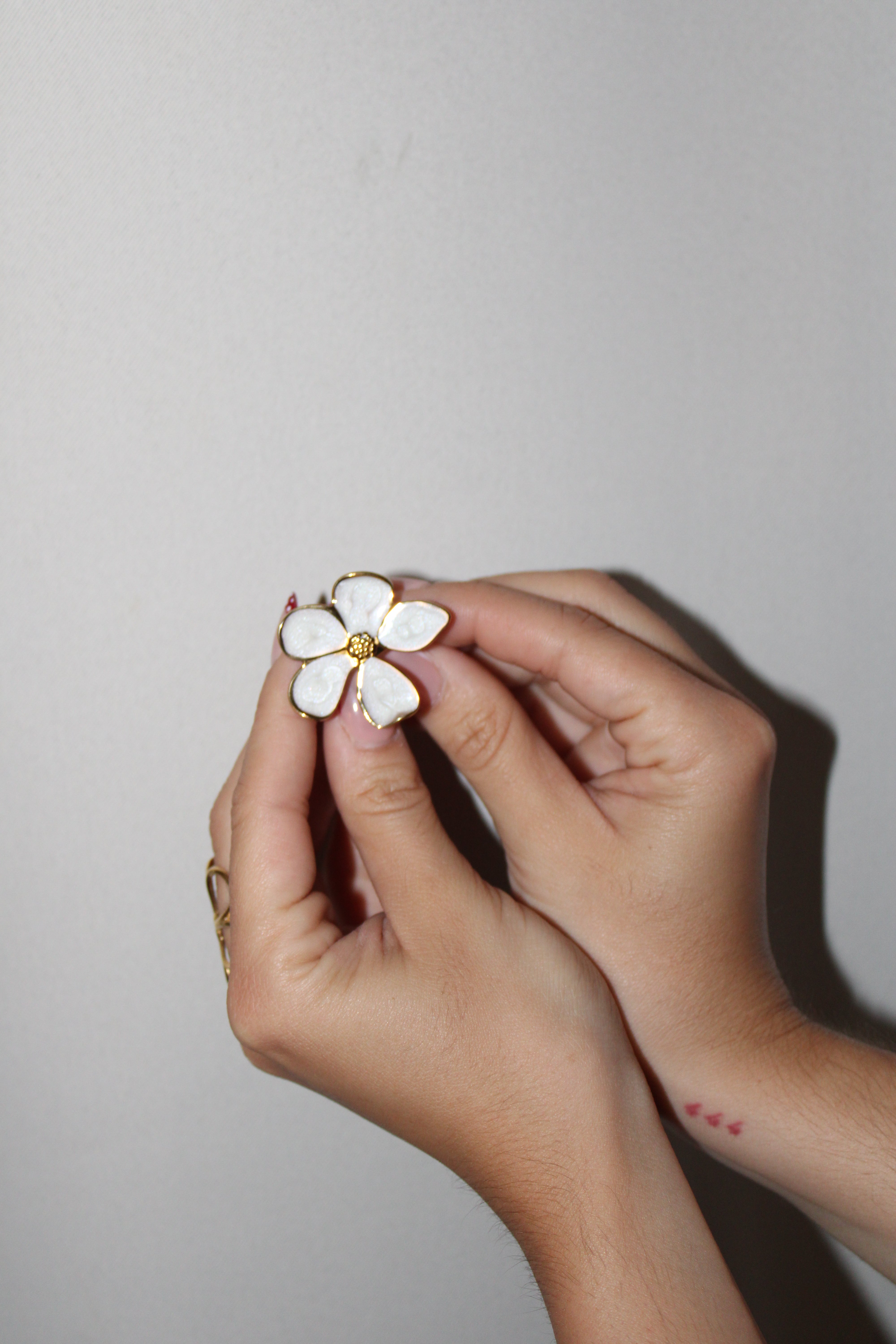 White Blossom Ring