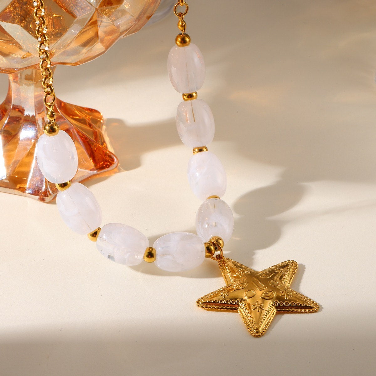 Sea star necklace