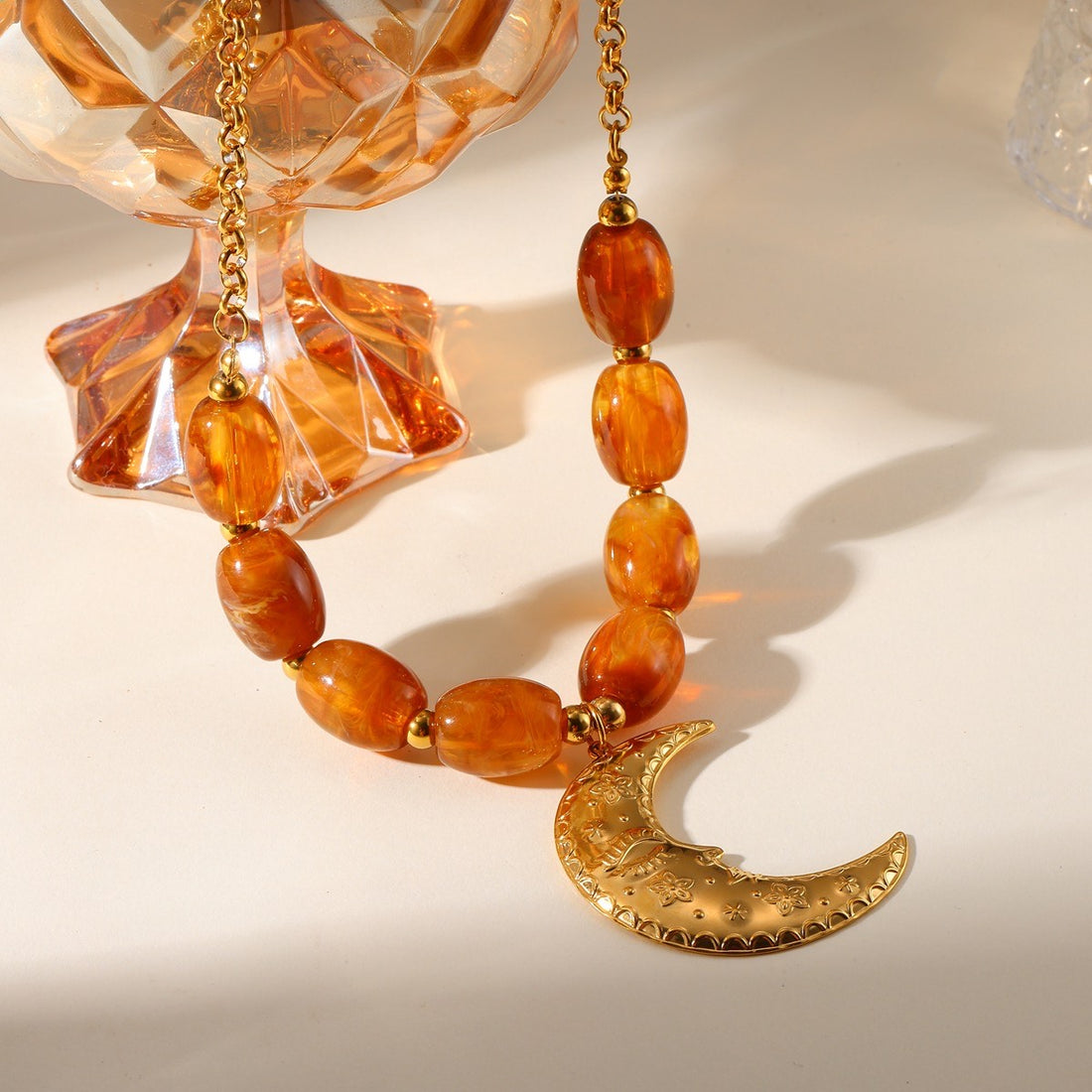 Moon necklace