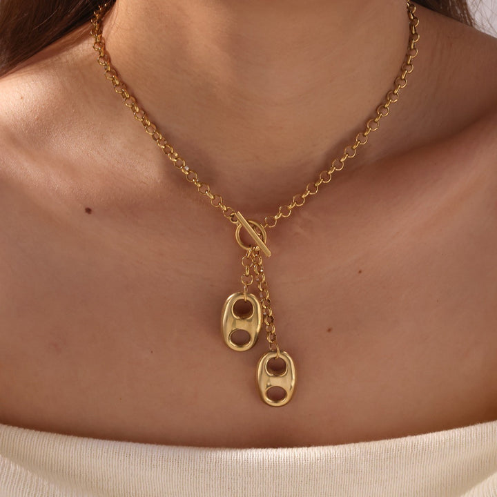 Golden necklace